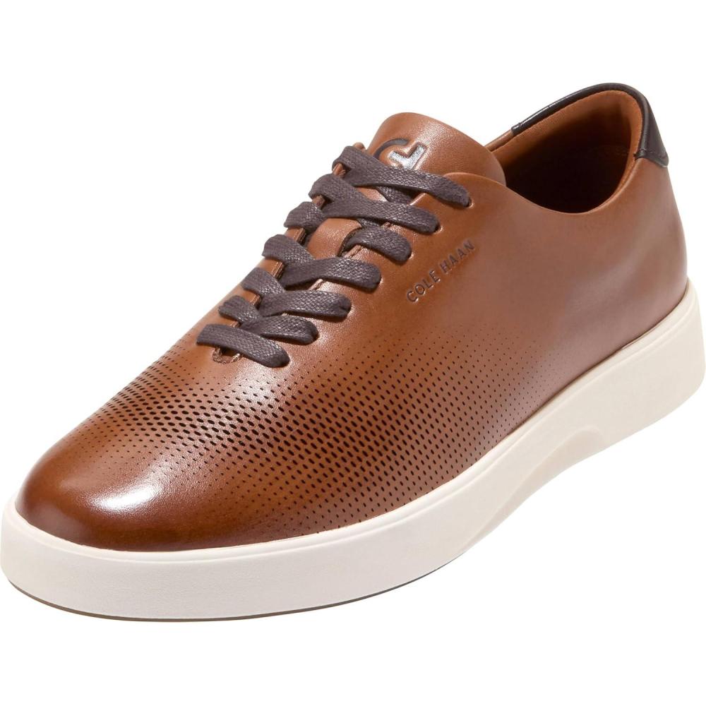image:imageCole Haan Mens Grandpro Cityspectre Laser PerforatedBristish TanDark ChocolateAngora