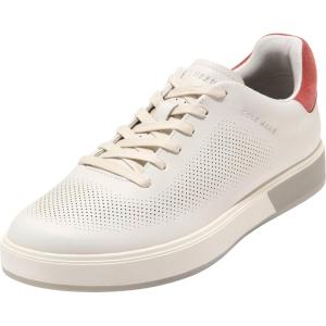 Cole Haan Men’s Grandpro Angleace Sneaker(Ivory/Redwood/Ivory)