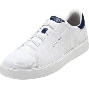 Cole Haan Men’s Grandpro Luxe Stitchlite Slip-on(White/Navy Blazer/White)